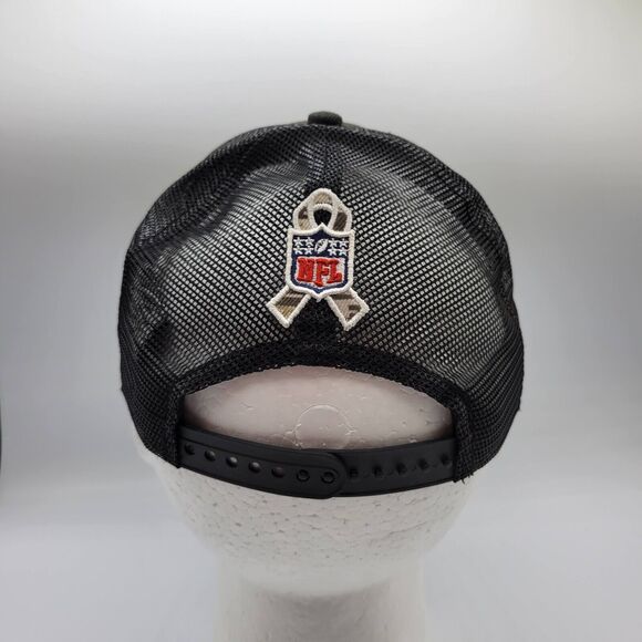 New Era Cap Atlanta Falcons Mens Womens Salute To Service 9FORTY Trucker Hat NFL - Picture 3 of 14